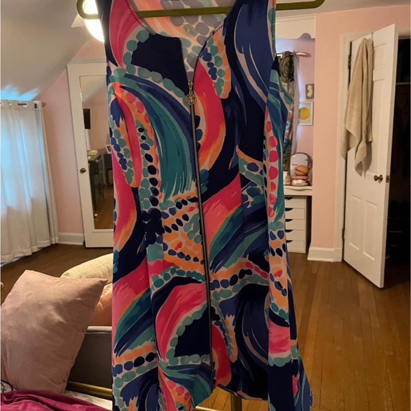 Lilly Pulitzer Sally Scuba Dit Flare Dress - Picture 1 of 2